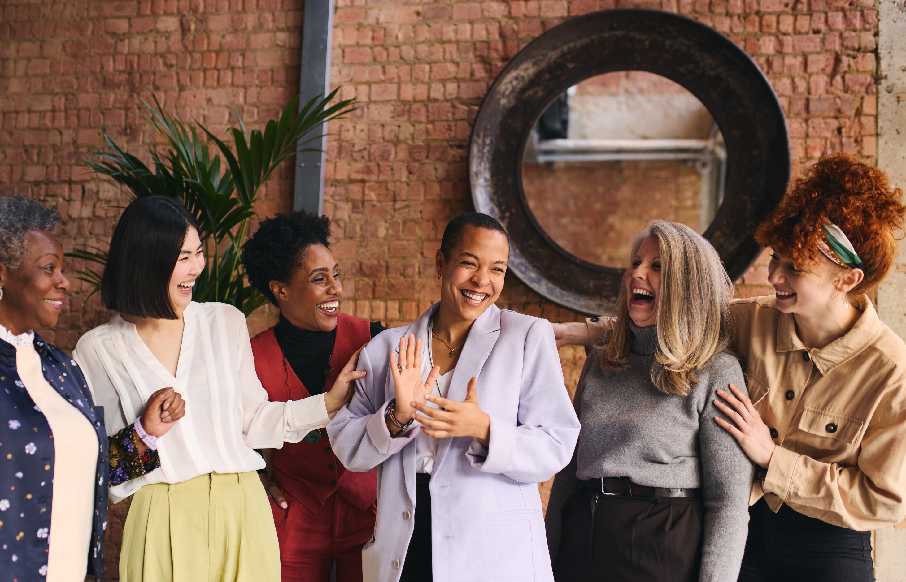 Diverse Women Celebrating